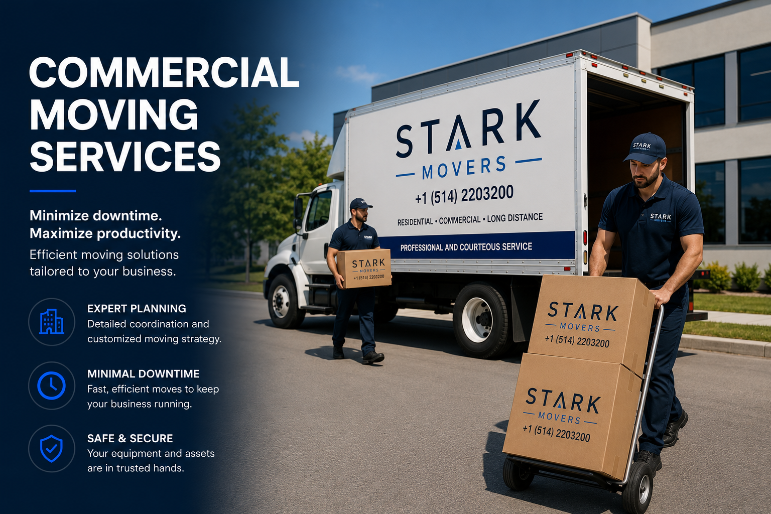 Commercial Moving Company Services